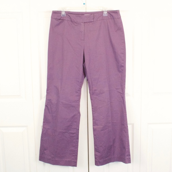 Pendleton Pants - PENDLETON Purple Chino Khaki Cotton Pants Size 16